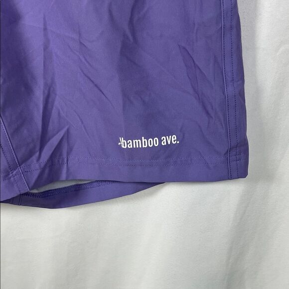 Bamboo Ave Purple Shorts Athletic Men’s size M - Picture 3 of 7